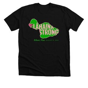 Lāhainā Strong T-Shirt Black (Unisex)